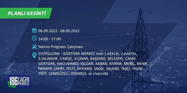8 Eylül Perşembe elektrikler ne zaman saat kaçta gelecek? İşte elektrik kesinti saatleri 31