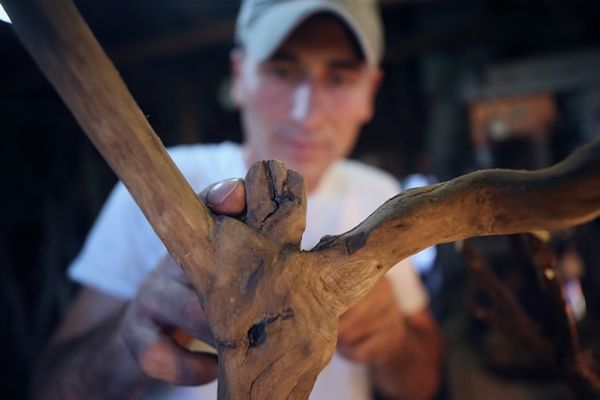 'Odun Adam' lakabı taktılar:  Ağaç parçalarını sanat eserine dönüştürüyor! 4