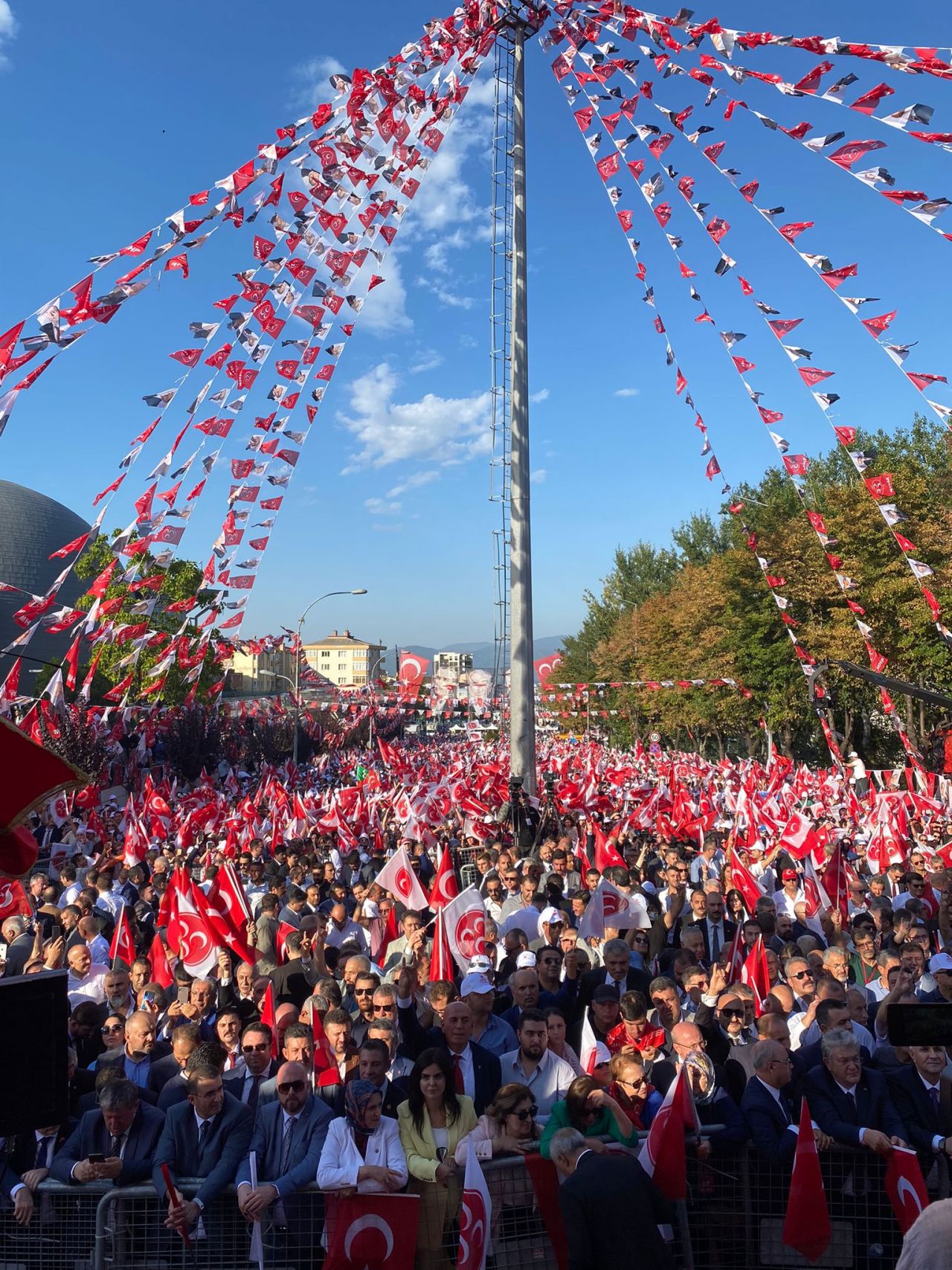 MHP Lideri Bahçeli, ikinci mitingini Bursa'da yapıyor 1
