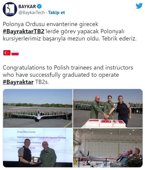Polonyalı pilotlar Türkiye'de eğitildi! 1