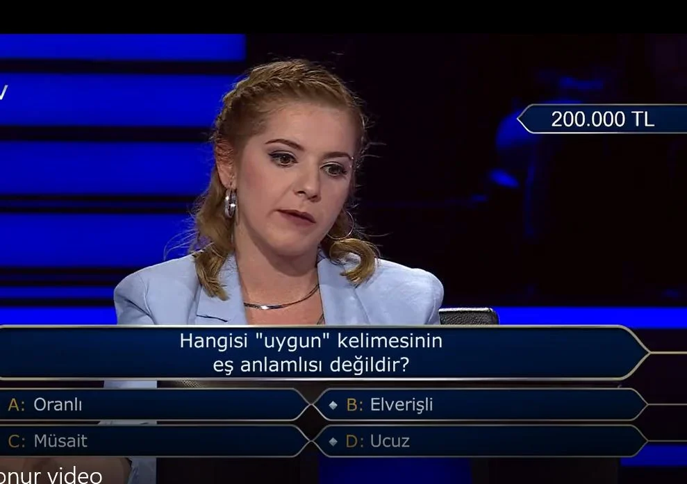Kim Milyoner Olmak İster'de herkesi çıldırtan 200 bin TL'lik soru 2