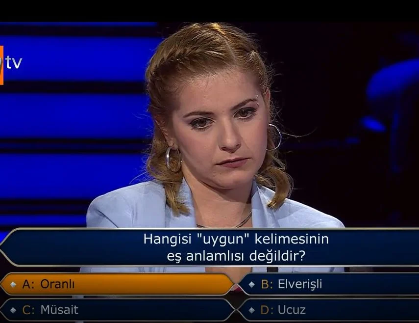 Kim Milyoner Olmak İster'de herkesi çıldırtan 200 bin TL'lik soru 6