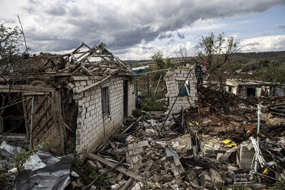 Savaşta yok olan köy: Kamiyanka köyü yerle bir oldu! 17