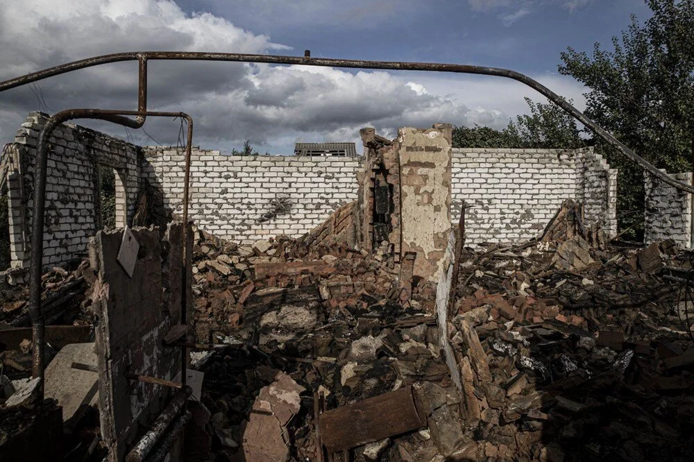 Savaşta yok olan köy: Kamiyanka köyü yerle bir oldu! 2