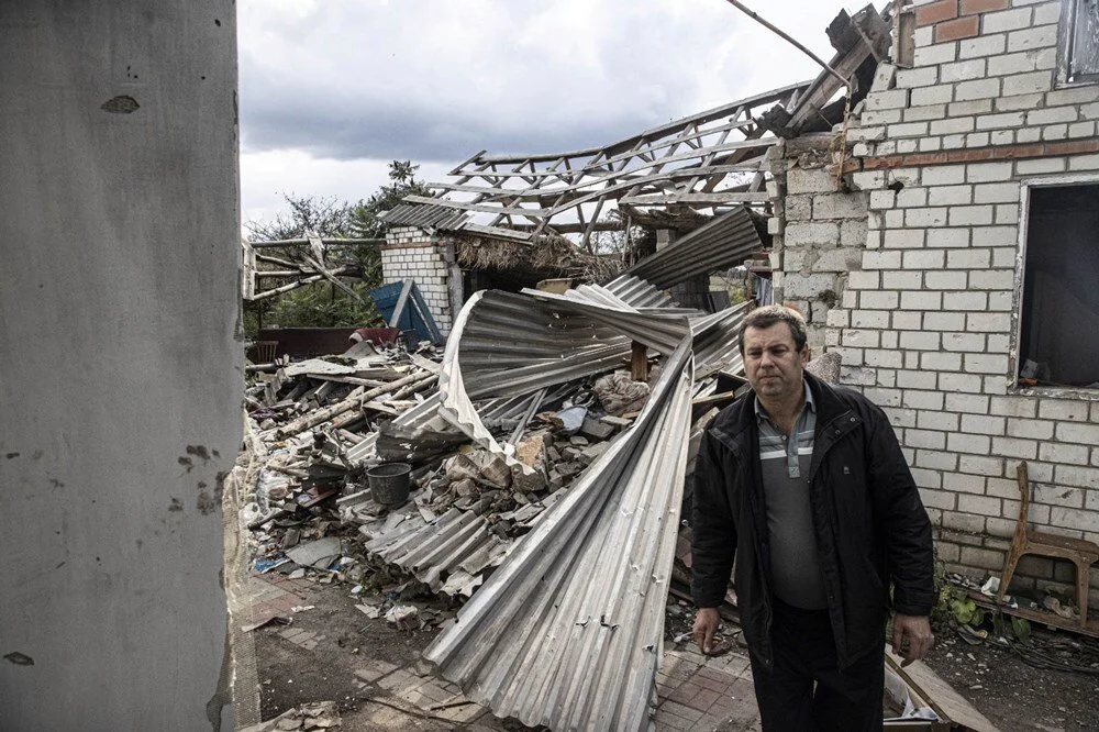 Savaşta yok olan köy: Kamiyanka köyü yerle bir oldu! 4