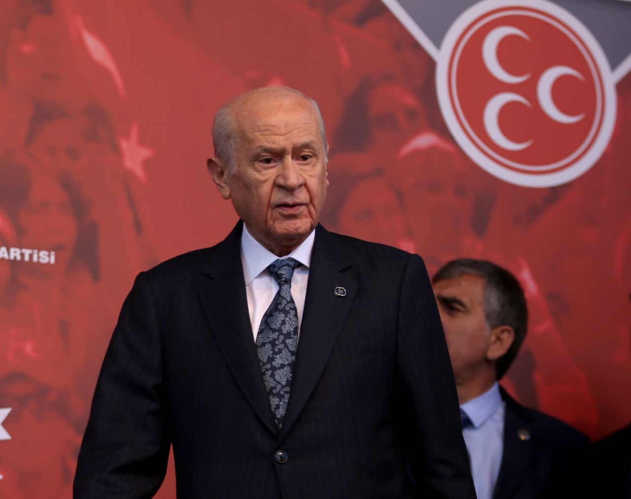 Erzurum tarih yazdı! İşte MHP Lideri Devlet Bahçeli'nin mitinginden kareler... 9