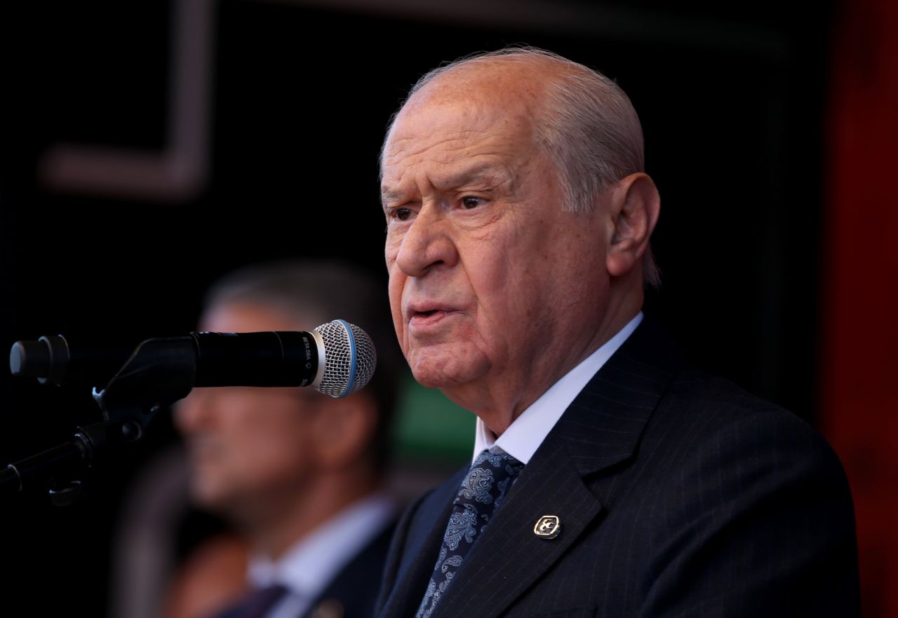 Erzurum tarih yazdı! İşte MHP Lideri Devlet Bahçeli'nin mitinginden kareler... 14