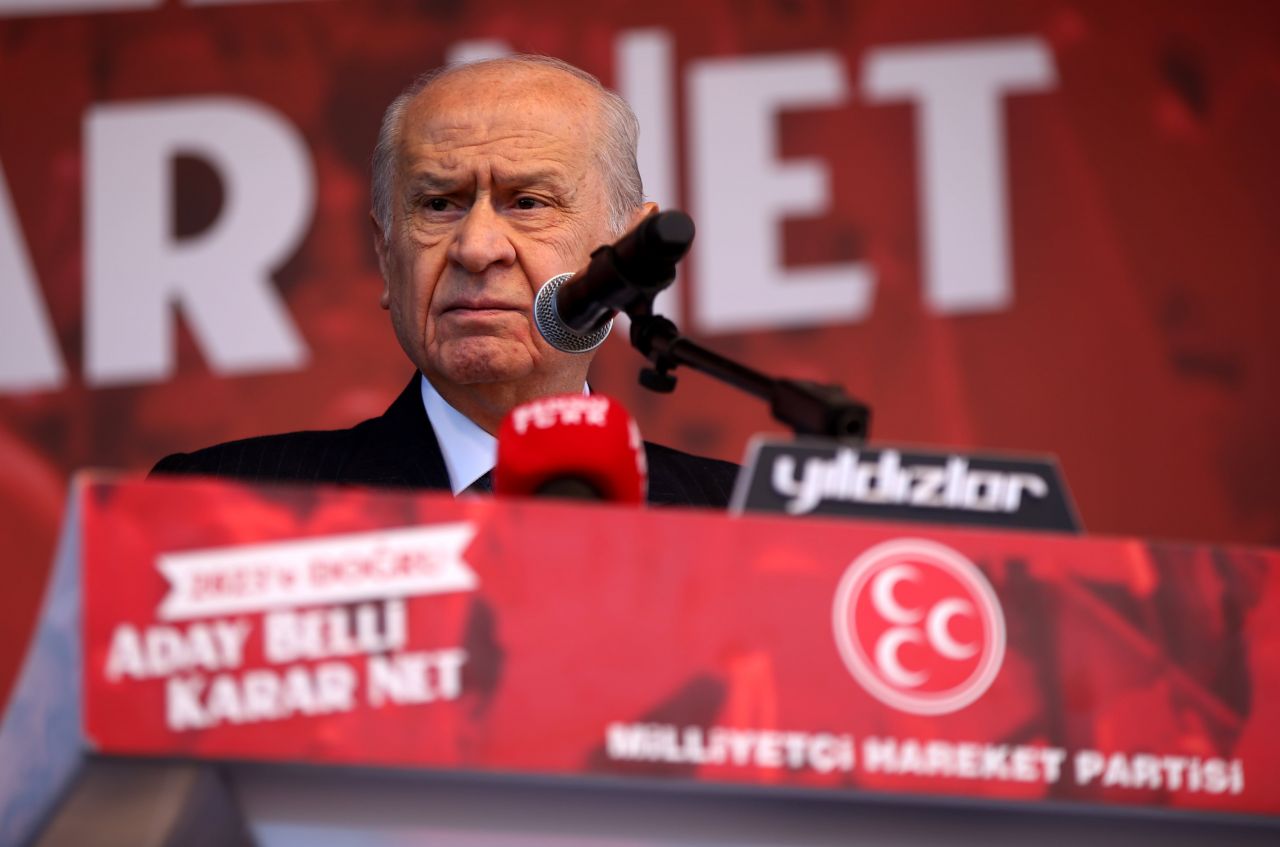 Erzurum tarih yazdı! İşte MHP Lideri Devlet Bahçeli'nin mitinginden kareler... 16