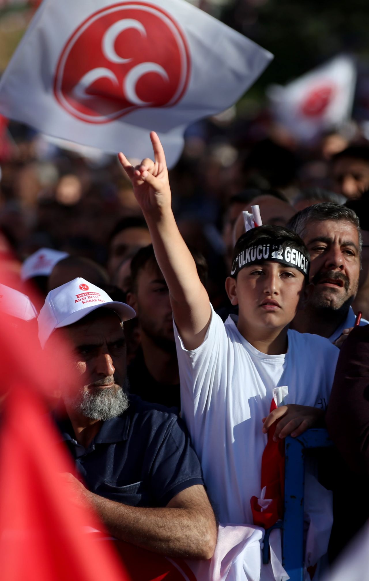 Erzurum tarih yazdı! İşte MHP Lideri Devlet Bahçeli'nin mitinginden kareler... 23