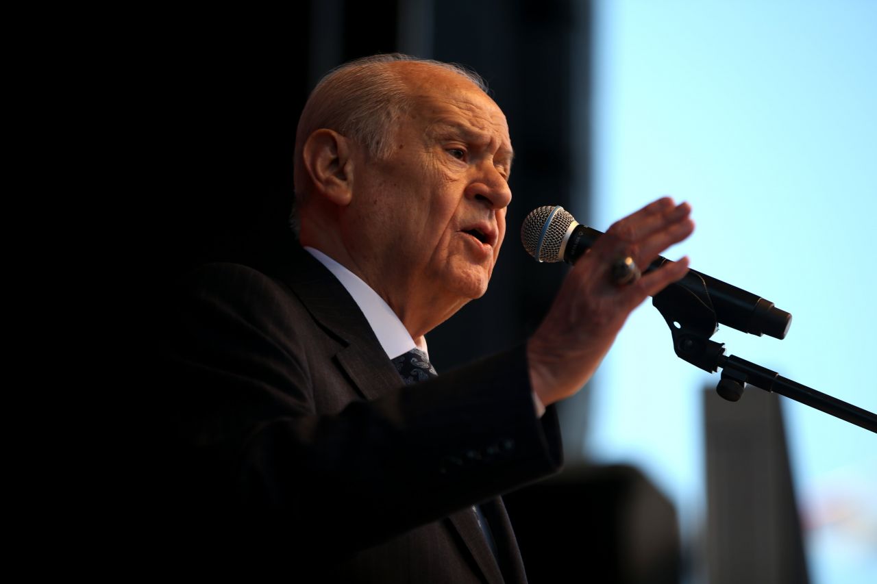 Erzurum tarih yazdı! İşte MHP Lideri Devlet Bahçeli'nin mitinginden kareler... 32