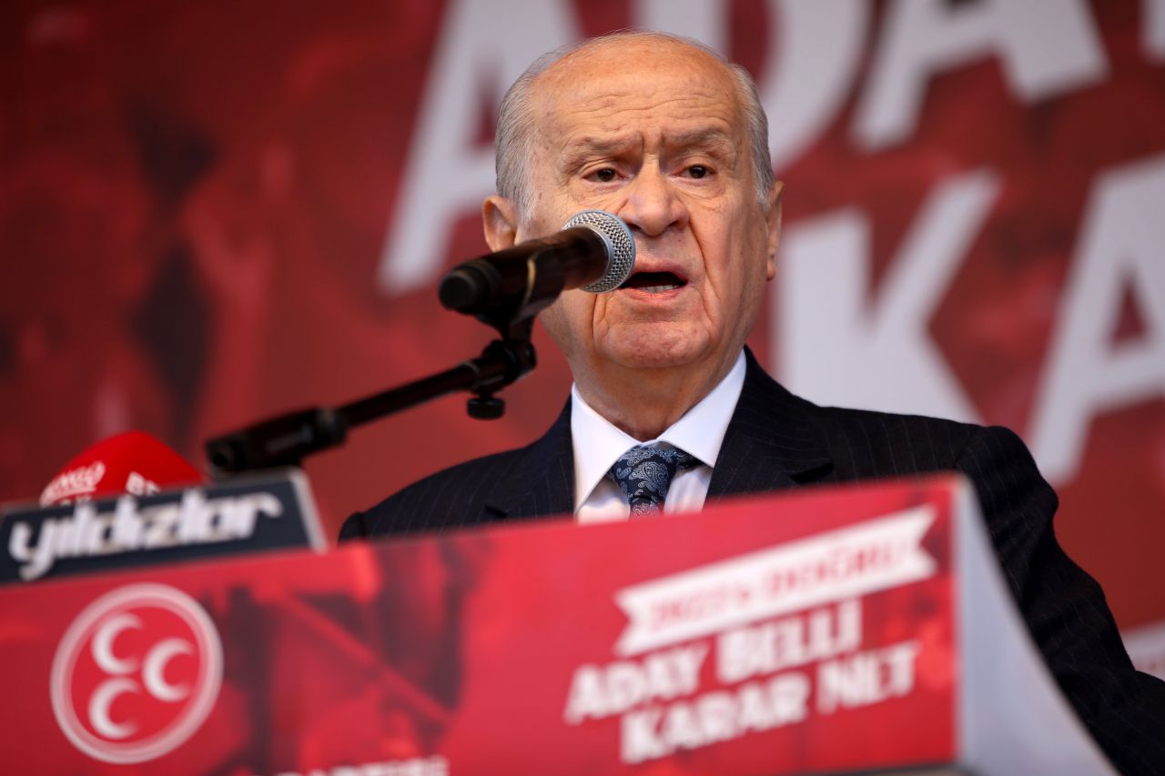 Erzurum tarih yazdı! İşte MHP Lideri Devlet Bahçeli'nin mitinginden kareler... 35