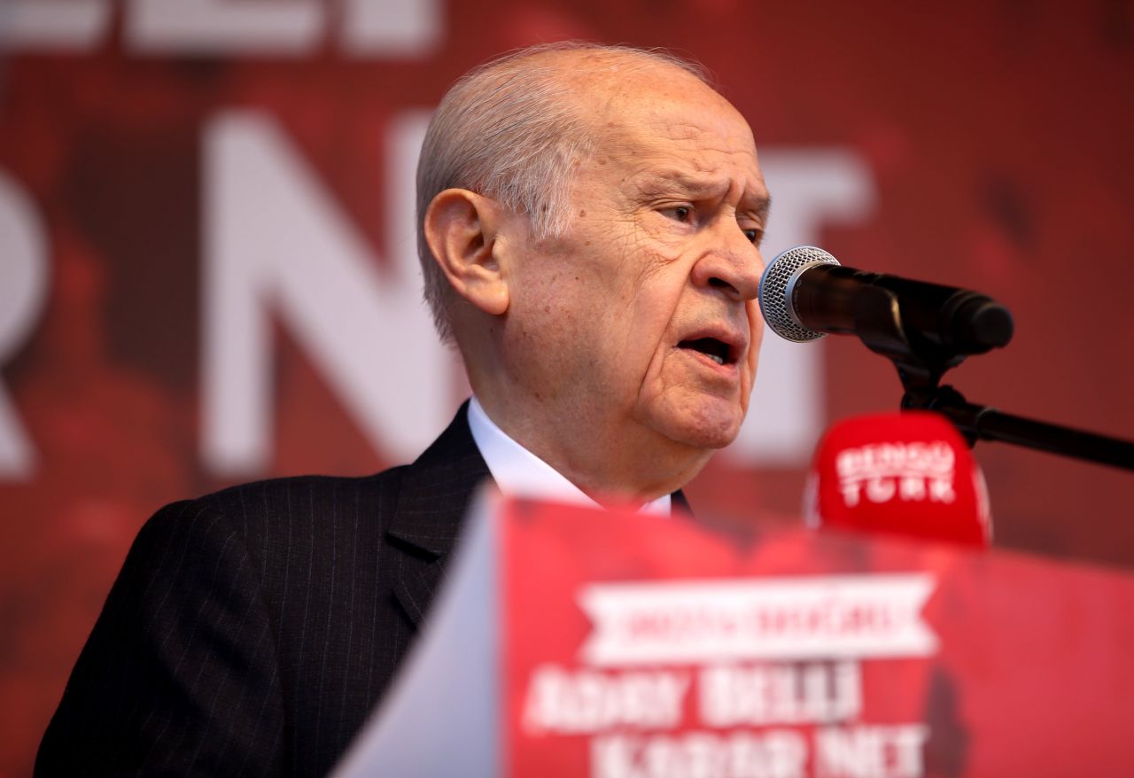 Erzurum tarih yazdı! İşte MHP Lideri Devlet Bahçeli'nin mitinginden kareler... 36