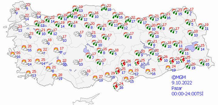 İstanbul ve 18 il için uyarı! Bu şehirler dikkatli olsun... 13