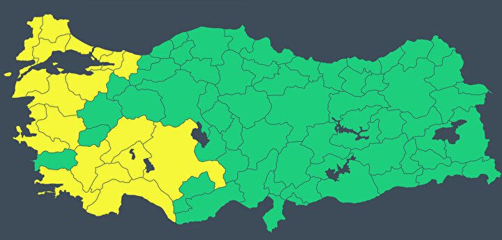 İstanbul ve 18 il için uyarı! Bu şehirler dikkatli olsun... 6