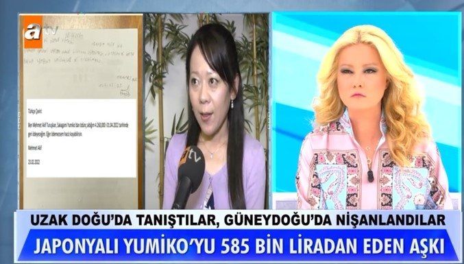 585 bin TL’sini kaptıran Japon Yumiko Sakagami, Müge Anlı’dan yardım istedi 14