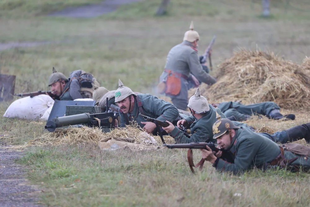 Birinci Dünya Savaşı yeniden canlandırıldı! 24
