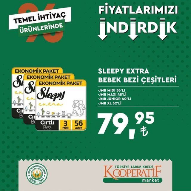Yeni indirim kampanyası! 10-15 Ekim Tarım Kredi Market indirimli ürünler listesi... 7