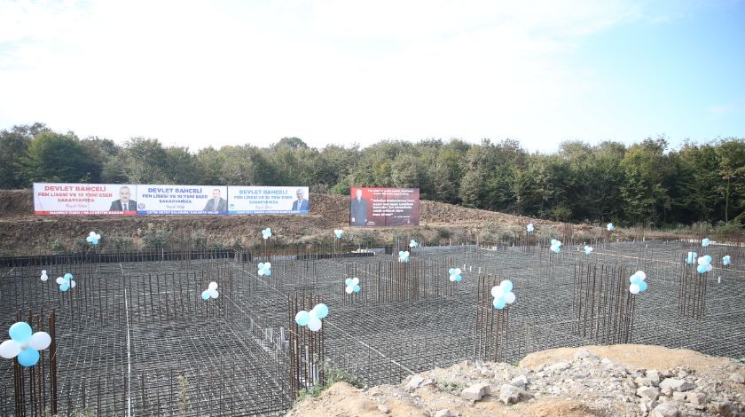 Sakarya'da Devlet Bahçeli Fen Lisesi’nin Temeli atıldı 1