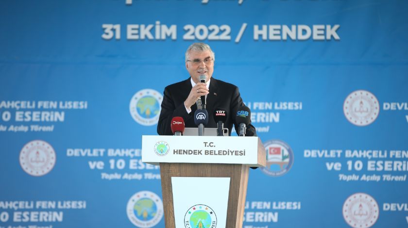 Sakarya'da Devlet Bahçeli Fen Lisesi’nin Temeli atıldı 8