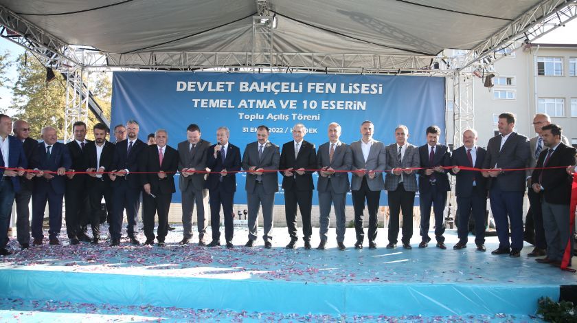 Sakarya'da Devlet Bahçeli Fen Lisesi’nin Temeli atıldı 4