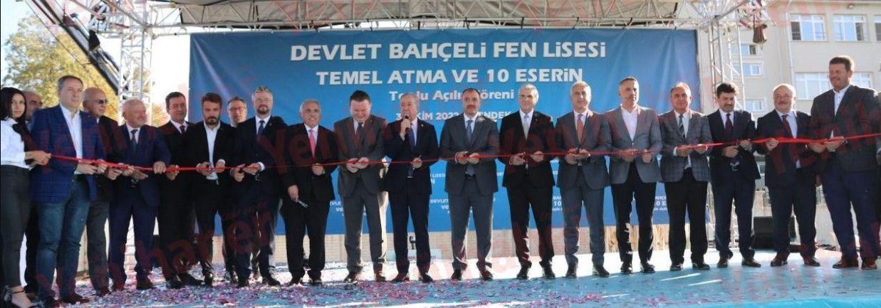 Sakarya'da Devlet Bahçeli Fen Lisesi’nin Temeli atıldı 15