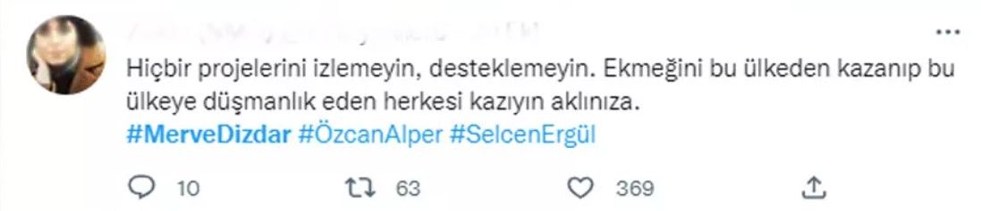 Şebnem Korur Fincancı destekçilerine çanak tutmuştu! Merve Dizdar'a büyük tepki 12