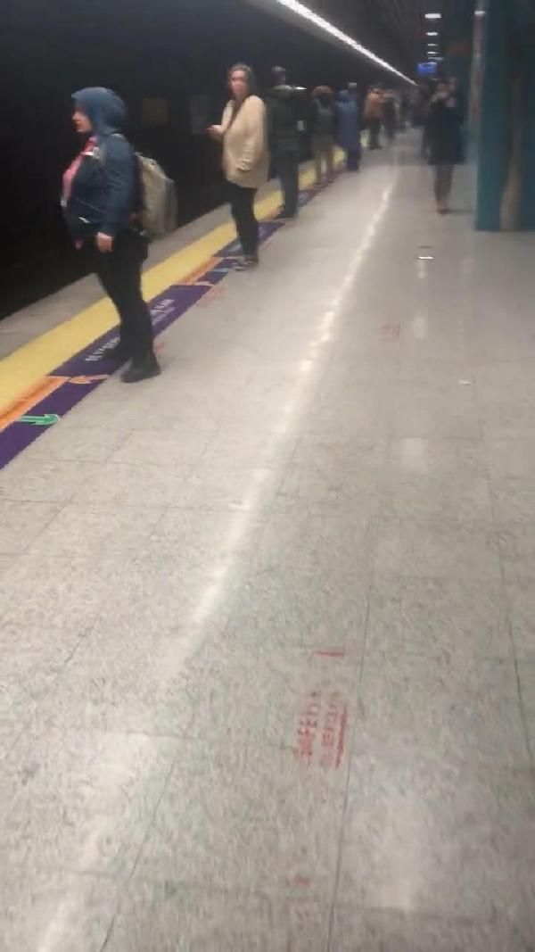 Marmaray Üsküdar durağında panik yaratan 'Peronları terk edin' anonsunun sebebi ortaya çıktı 1