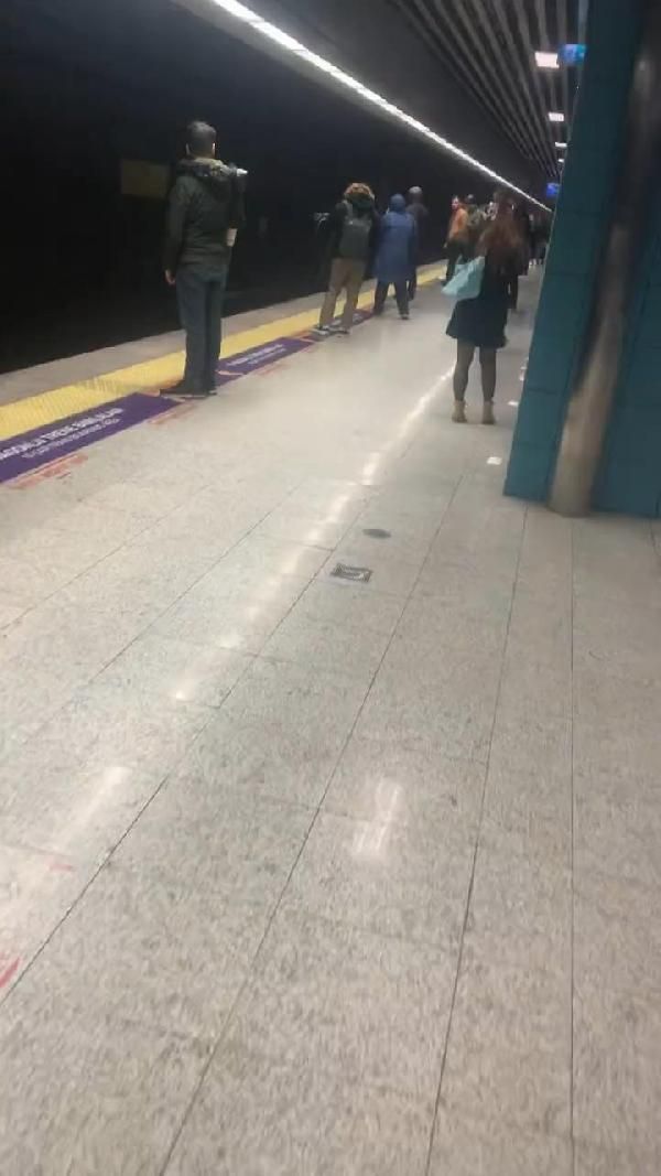 Marmaray Üsküdar durağında panik yaratan 'Peronları terk edin' anonsunun sebebi ortaya çıktı 3