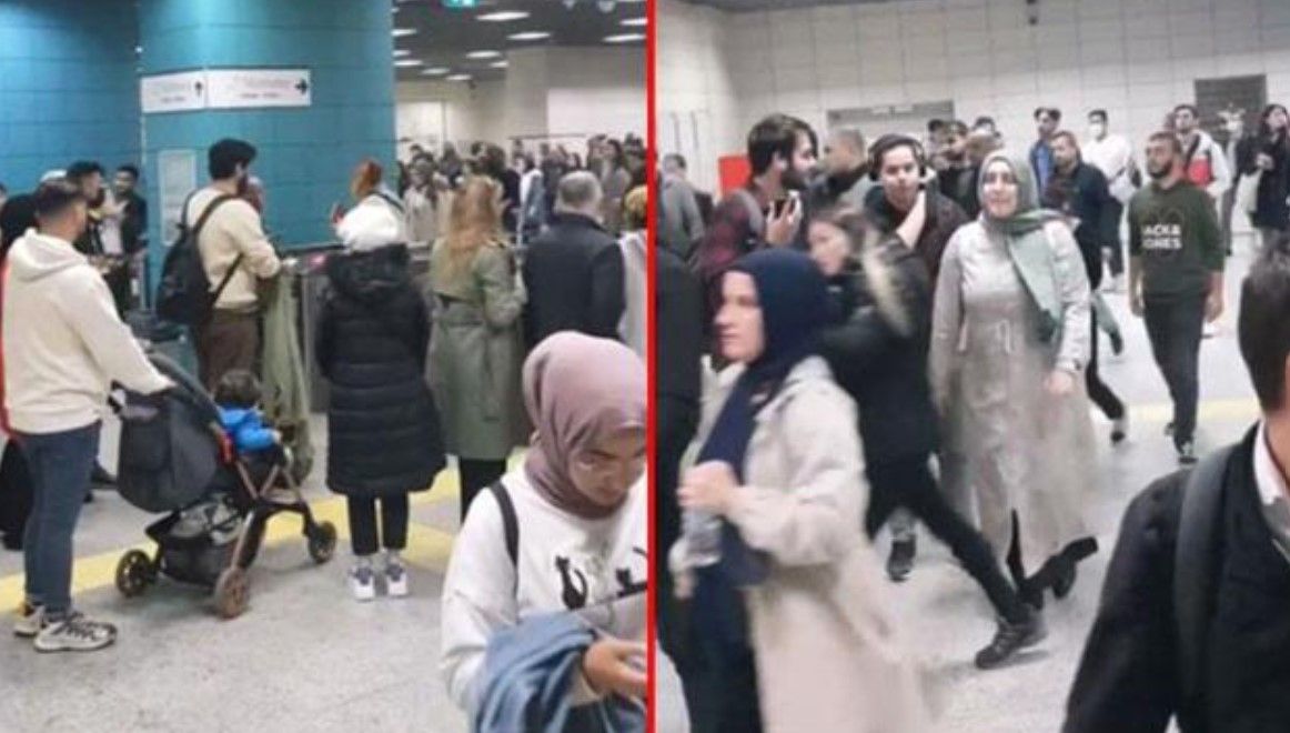 Marmaray Üsküdar durağında panik yaratan 'Peronları terk edin' anonsunun sebebi ortaya çıktı 2