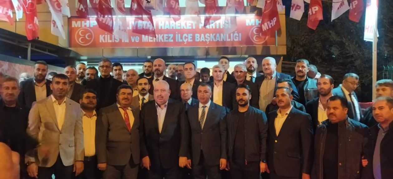 MHP Genel Başkan Yardımcısı Yalçın, Kilis'te partililerle bir araya geldi 2
