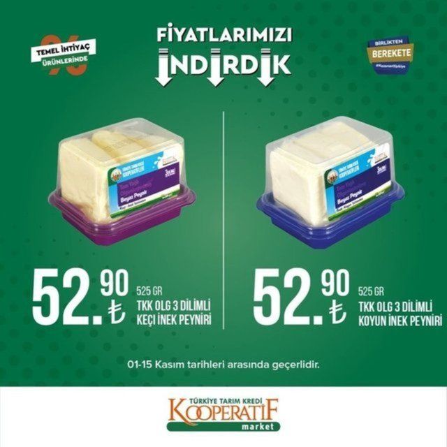 Tarım Kredi Marketlerinde indirim devam ediyor: Son gün 15 Kasım 25