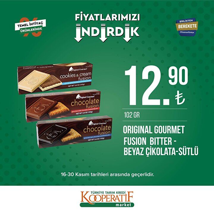 Tarım Kredi Kooperatif Market yeni indirimli ürünler listesi belli oldu 30