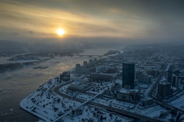-30 dereceye rağmen bu nehir donmuyor! 3