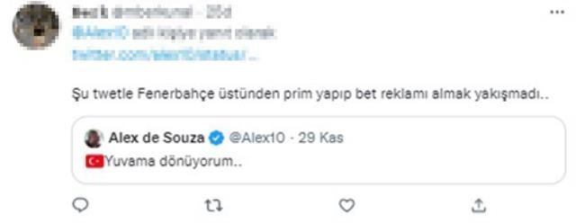 Hiç yakışmadı Alex! Yuvasına dönüş sebebi yalnızca Fenerbahçelileri değil herkesi üzdü 10