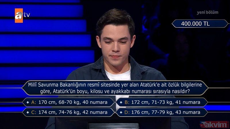 Kim Milyoner Olmak İster'de son soruya kim geldi? Kim Milyoner olmak ister milyonluk soru nedir? 4