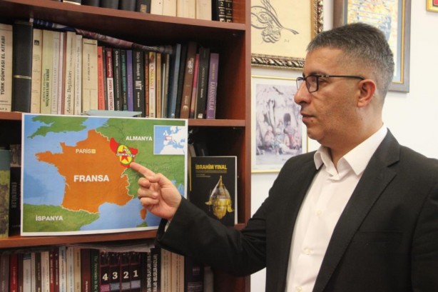 Fransa'nın yeni haritasını paylaştı: Türkiye'den Macron'a gönderdik 4