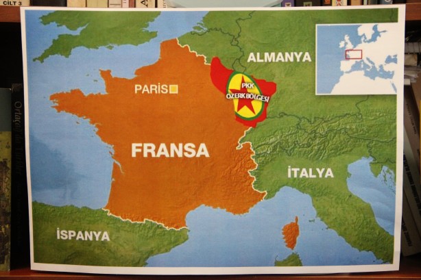 Fransa'nın yeni haritasını paylaştı: Türkiye'den Macron'a gönderdik 5