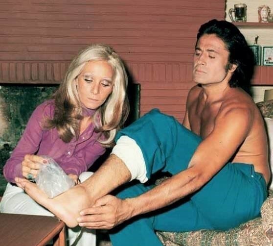 Gülümseten kareler! Yeşilçam efsanelerini hiç böyle görmediniz! 25