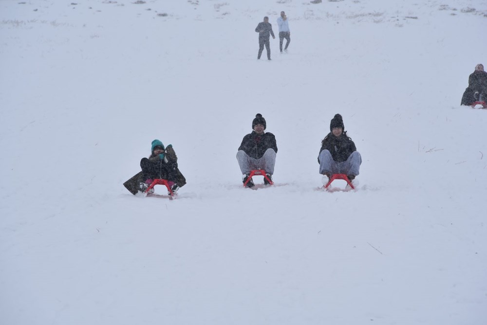 Türkiye beyaza büründü: İşte yurttan kar manzaraları 25