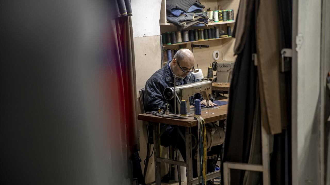 Erbil'in tarihi Kayseri Çarşısı'ndaki Türkmen terziler 6