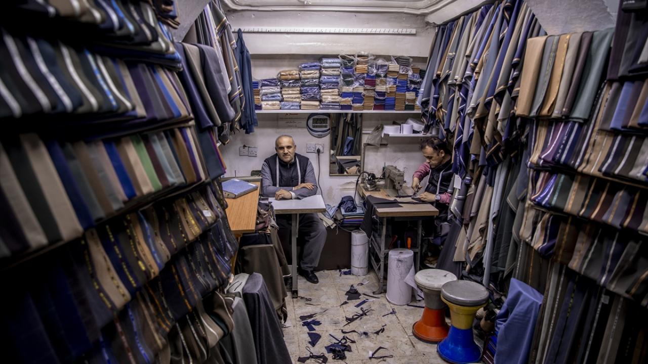 Erbil'in tarihi Kayseri Çarşısı'ndaki Türkmen terziler 11