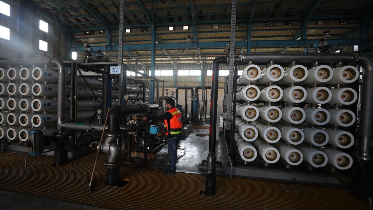 Deniz suyunu arıtan tesisler Filistinlilerin can simidi oldu 3