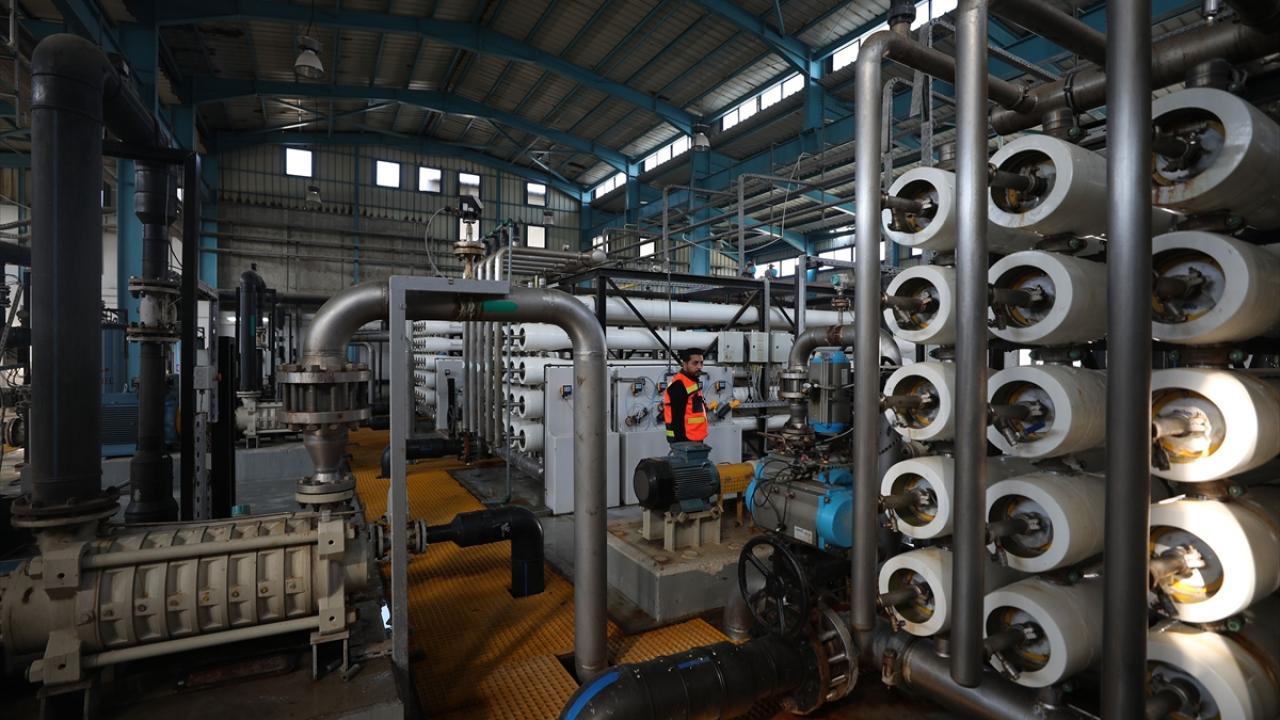 Deniz suyunu arıtan tesisler Filistinlilerin can simidi oldu 10