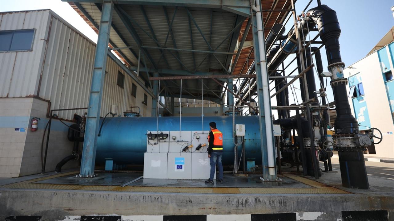 Deniz suyunu arıtan tesisler Filistinlilerin can simidi oldu 4