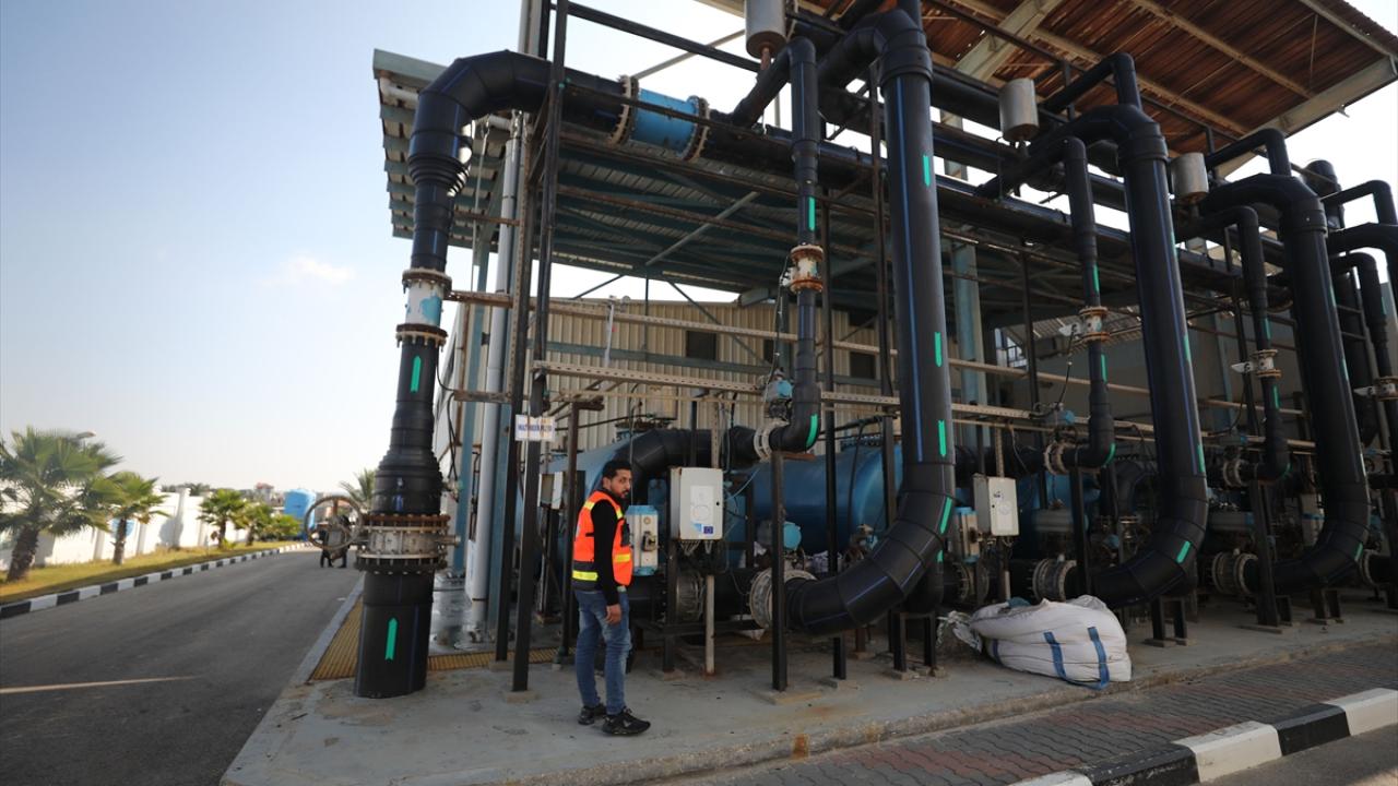 Deniz suyunu arıtan tesisler Filistinlilerin can simidi oldu 6