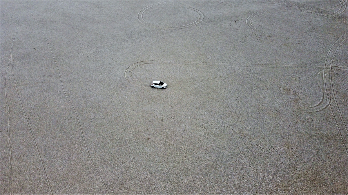 Tuz Gölü'nde kuraklık alarmı 10