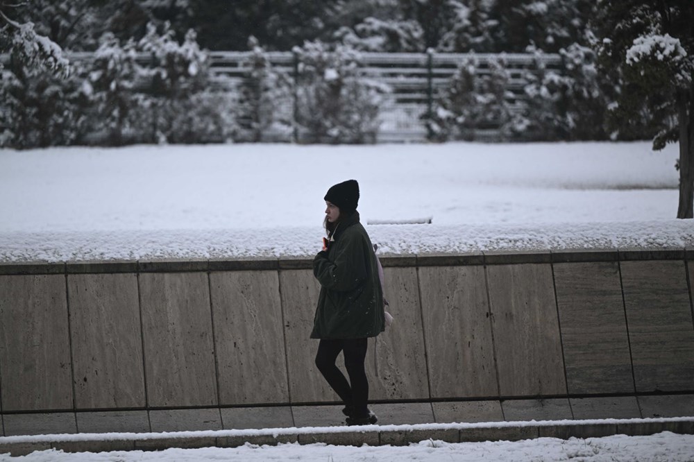 Türkiye beyaza büründü: İşte yurttan kar manzaraları 5