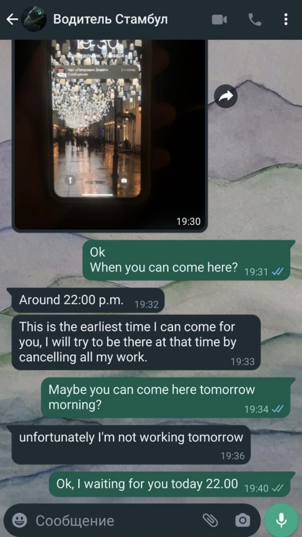 Taksiciden Rus turiste tepki çeken teklif: 100 dolar bana verirsen... 6