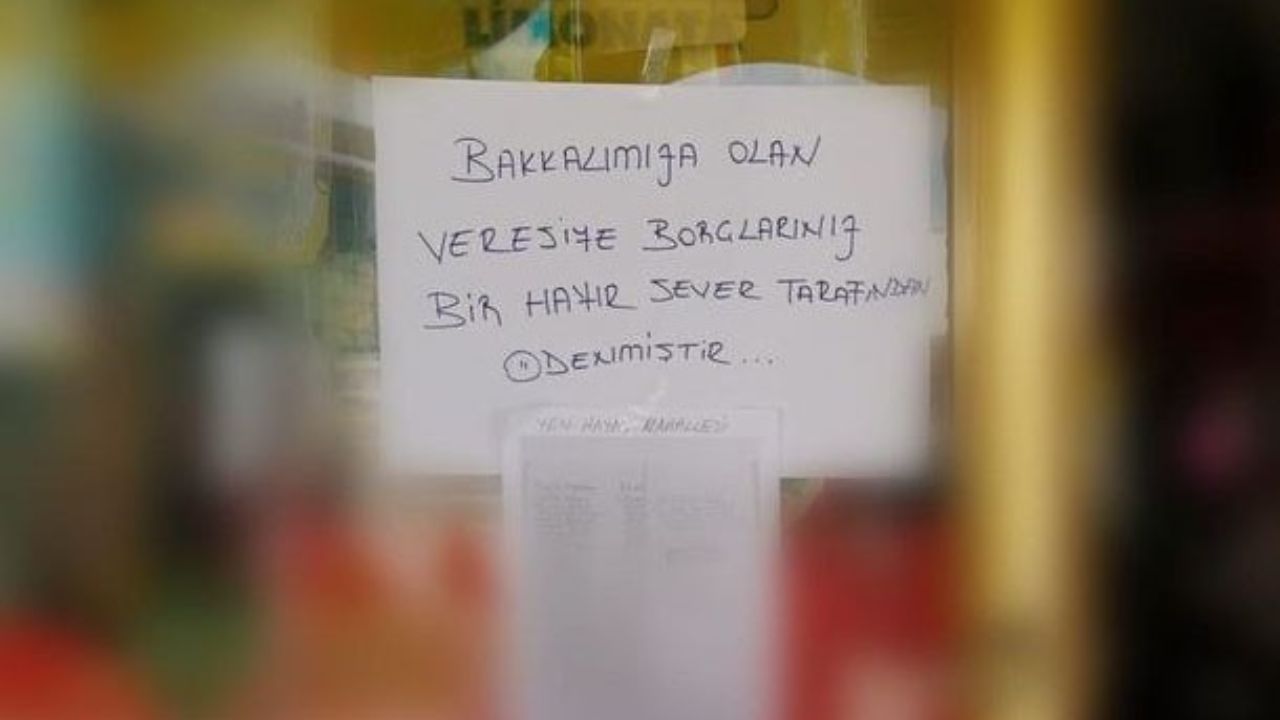 85 bin lira borcu ödedi! Gizemli hayırsever ortaya çıktı 3