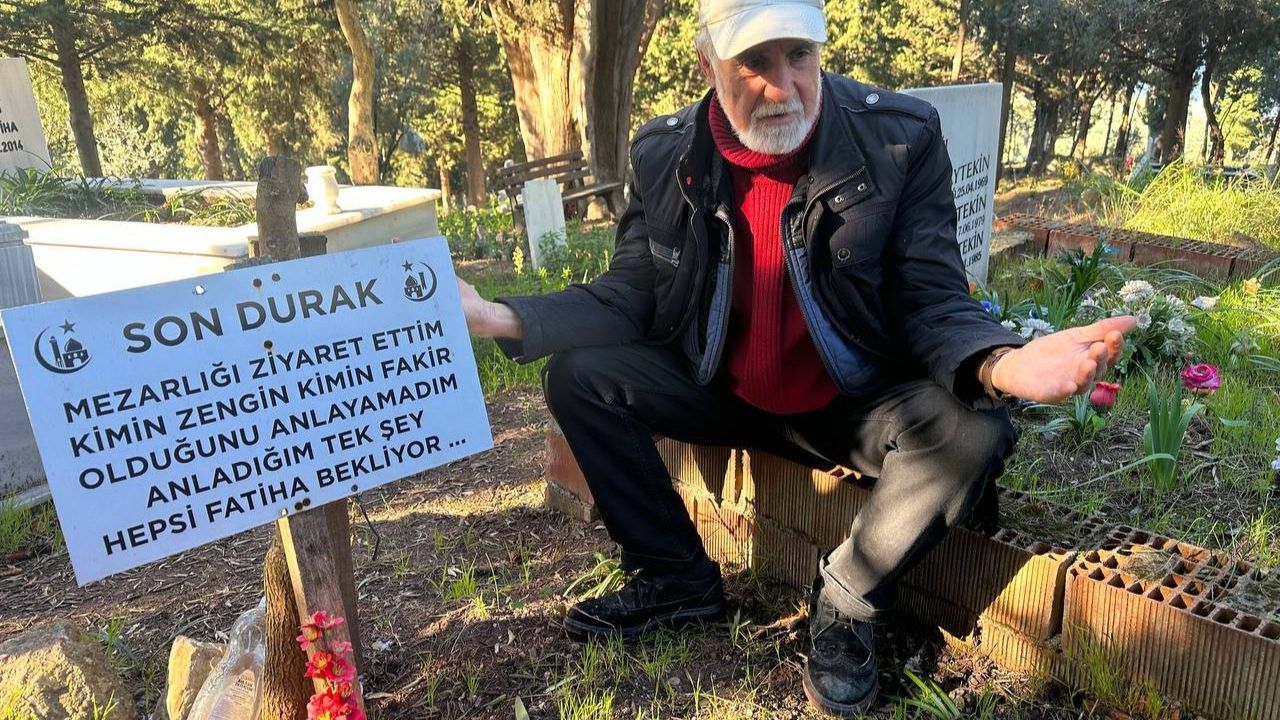 Akıllara durgunluk veren olay! Ölmeden önce yaptırdığı mezarda yatıyor 2